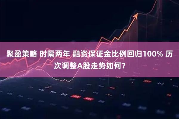 聚盈策略 时隔两年 融资保证金比例回归100% 历次调整A股走势如何？